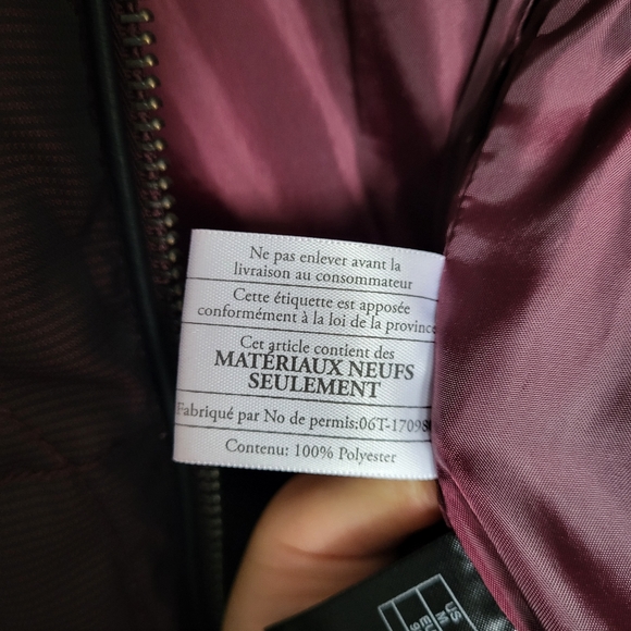 Guess Full Zip Puffer Jacket Coat - Picture 13 of 13